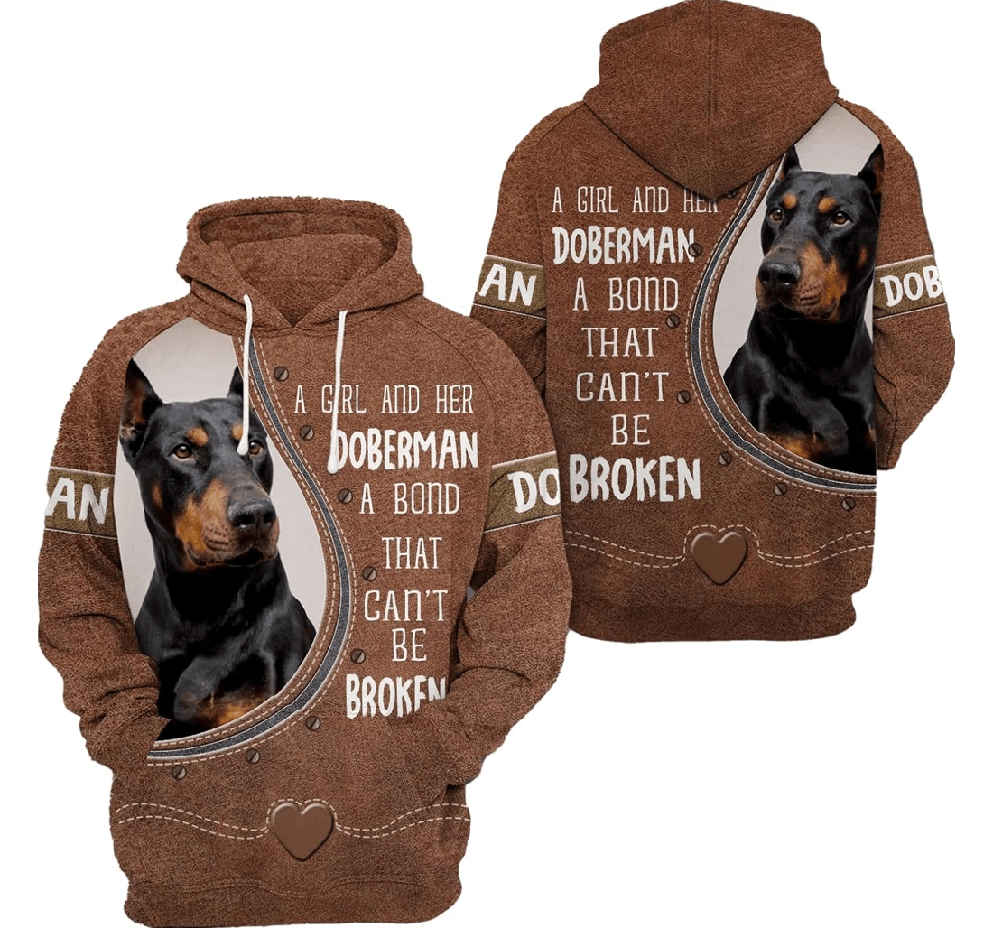 Personalized Cute Dogs Lover - 3D Printed Pullover Hoodie