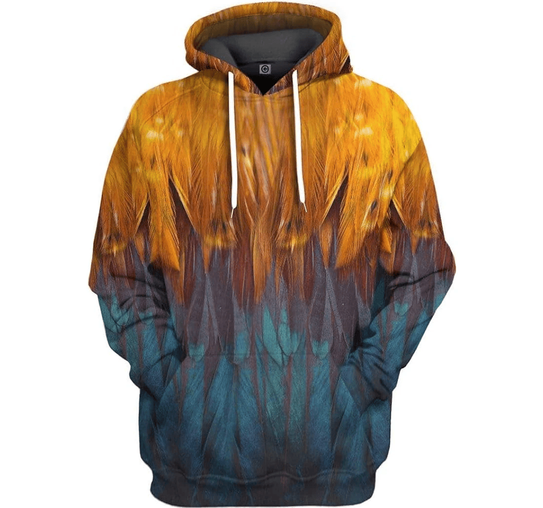 Personalized Rooster - 3D Printed Pullover Hoodie