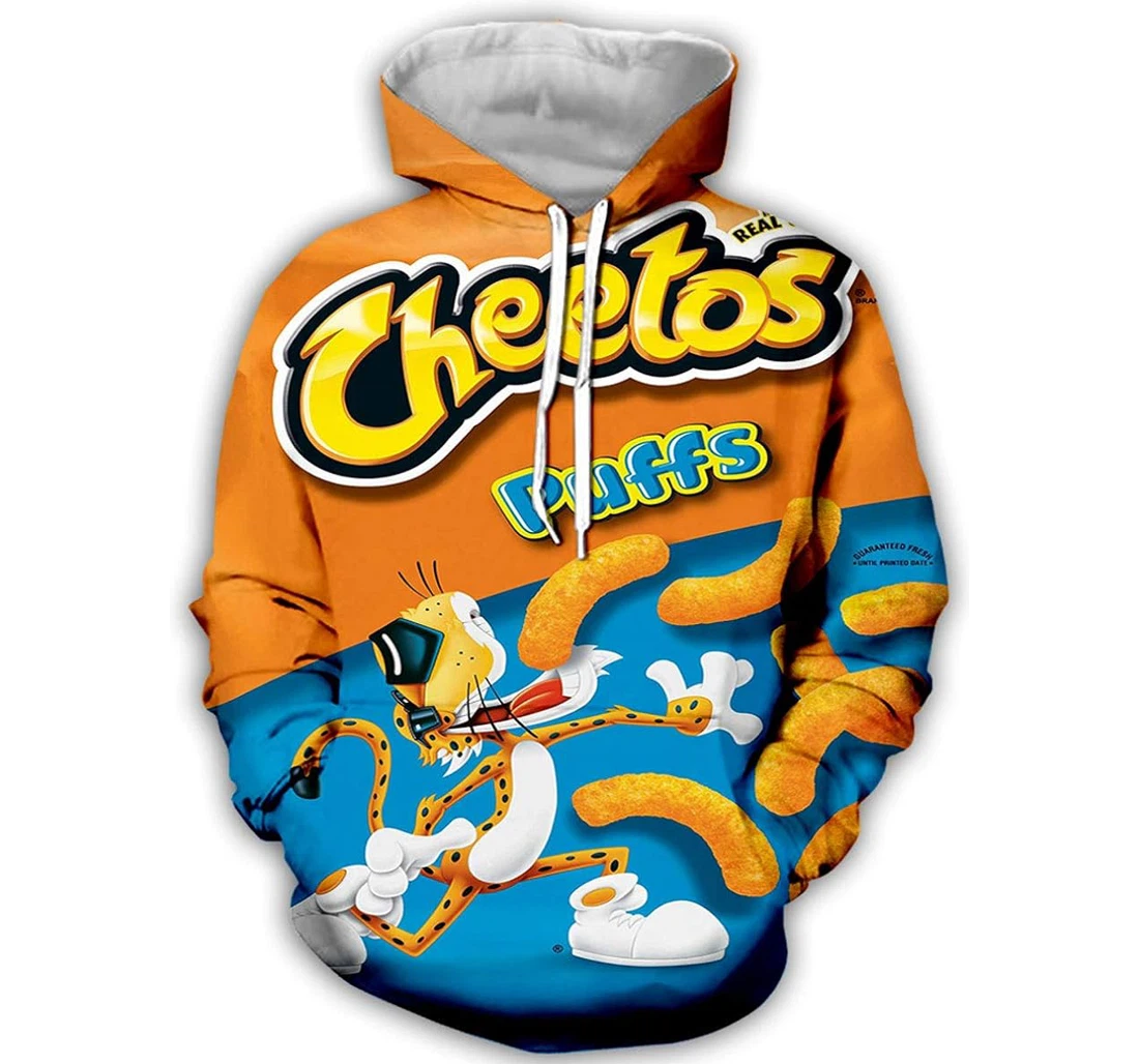 Personalized Cartoon Pullovers - 3D Printed Pullover Hoodie