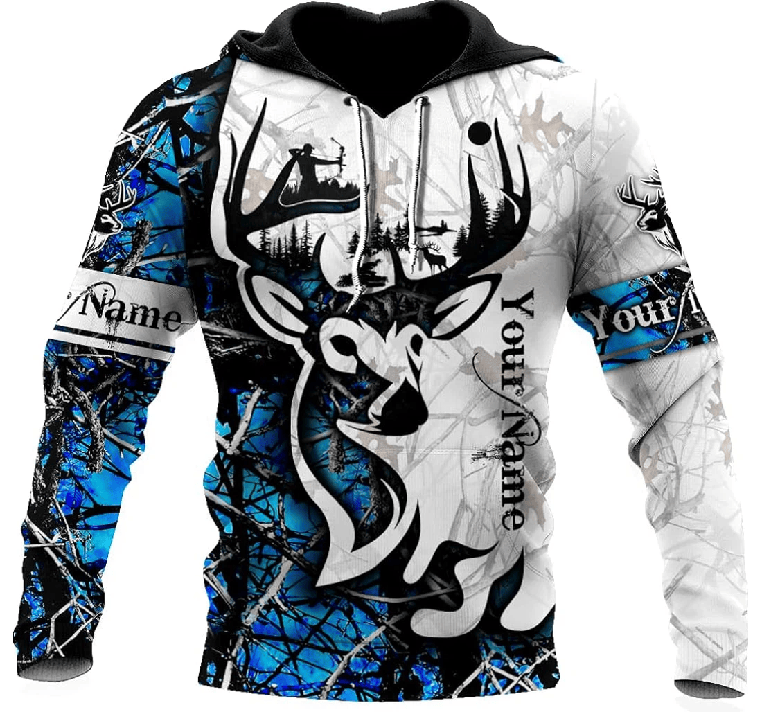 Personalized Premium Hunting Customized Name Hunting Season Shirts - 3D Printed Pullover Hoodie