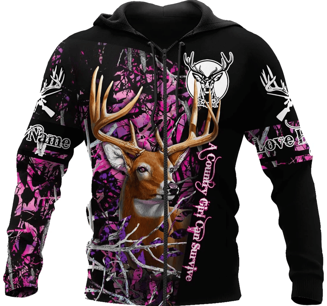 Personalized Premium Hunting Customized Name Hunting Season Shirts - 3D Printed Pullover Hoodie