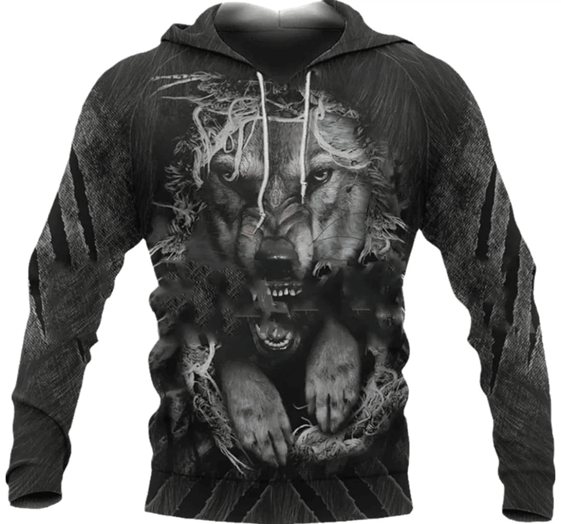 Personalized Outwear - 3D Printed Pullover Hoodie