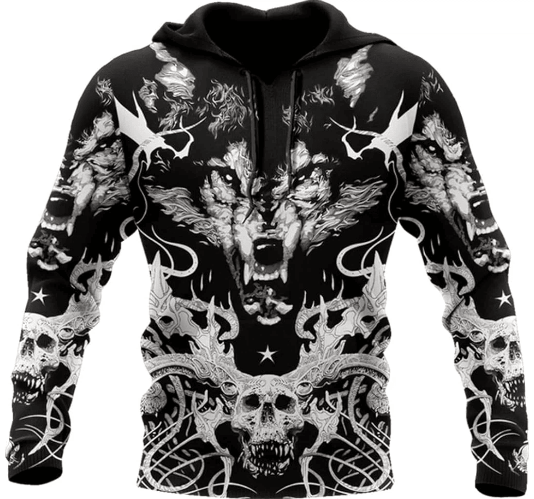 Personalized Tattoo - 3D Printed Pullover Hoodie