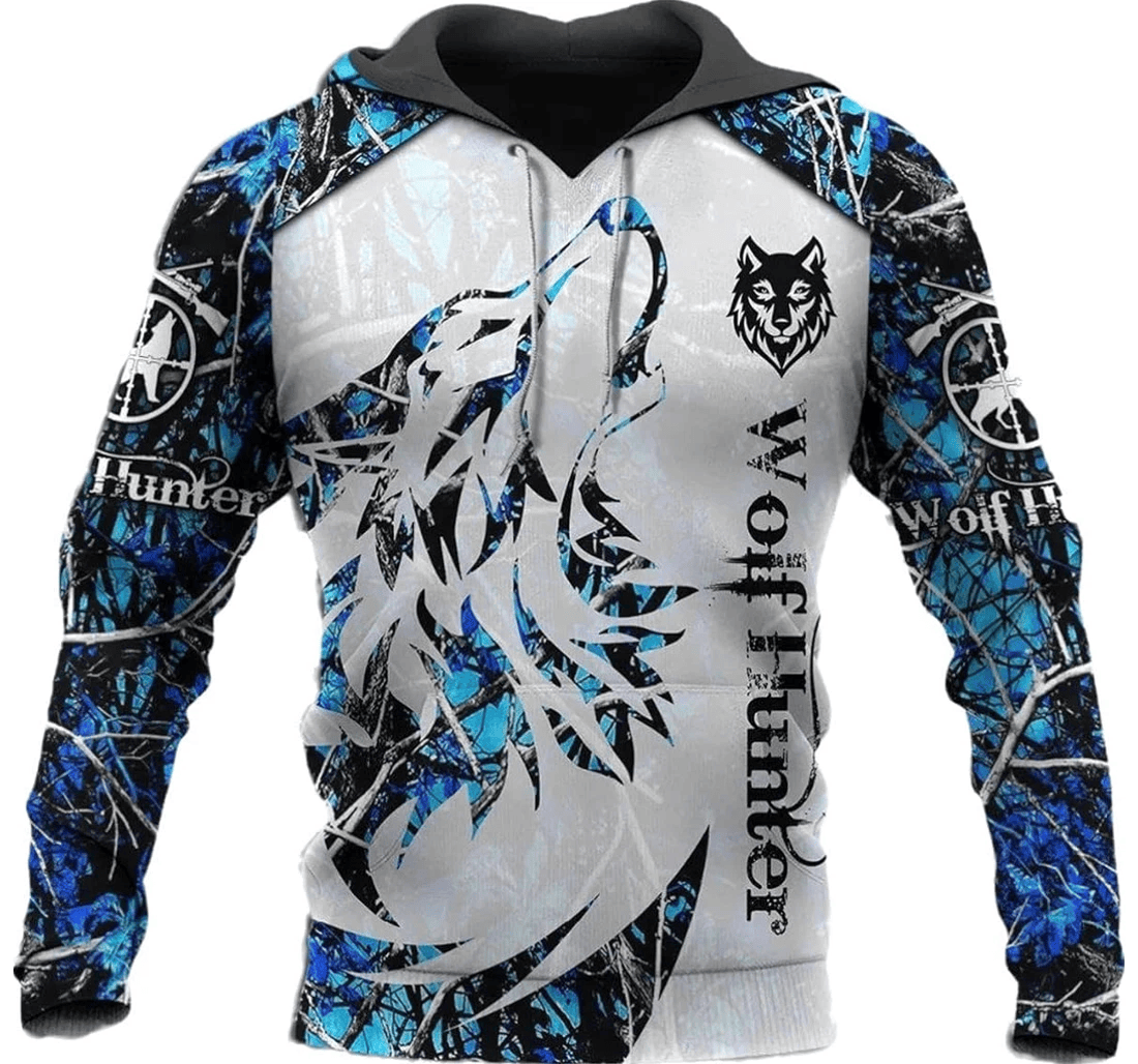 Personalized Wolf Animal Harajuku - 3D Printed Pullover Hoodie