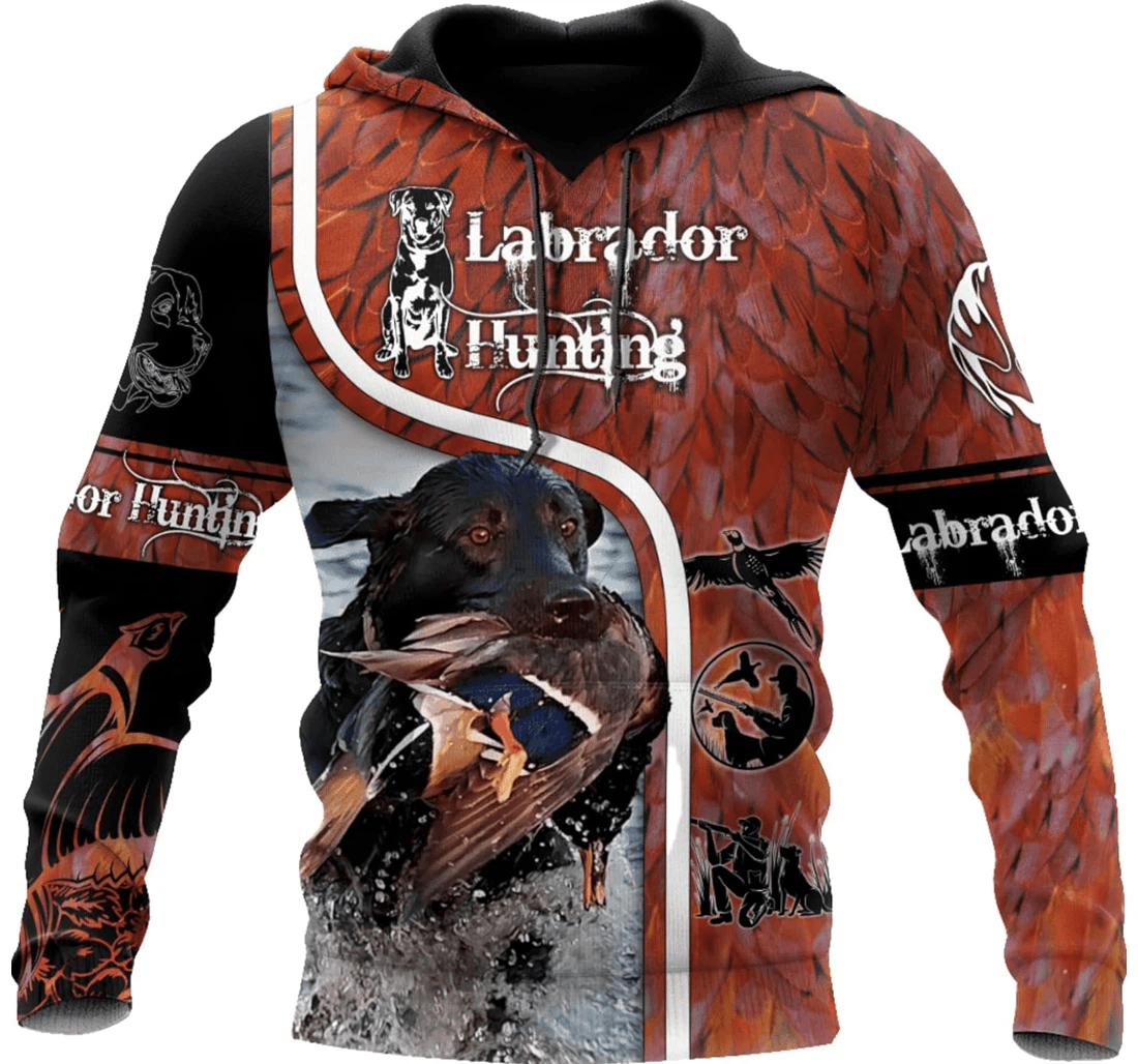 Personalized Pheasant Hunting Birthday Christmas Hunting - 3D Printed Pullover Hoodie