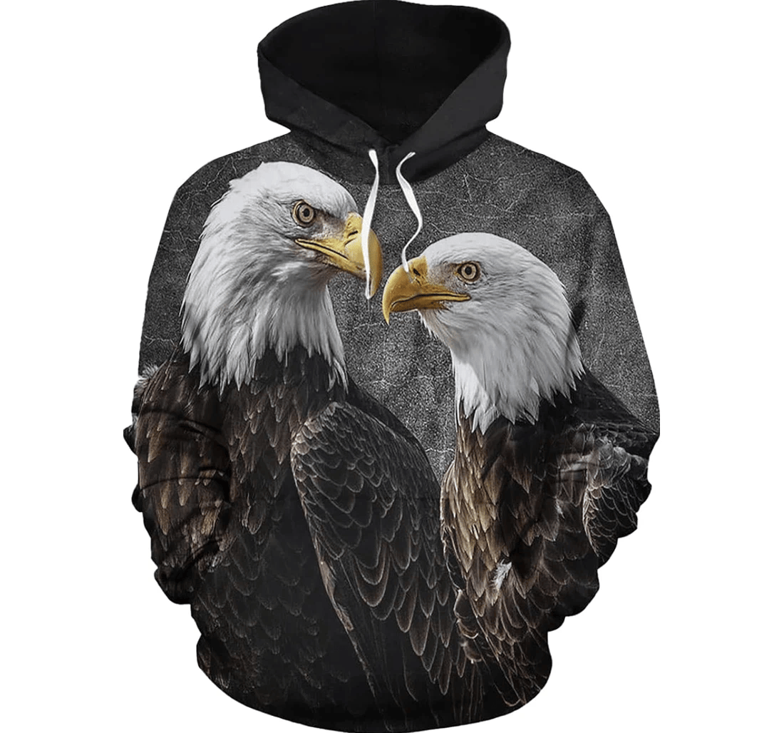 Personalized Wild Animals Birthday Animals - 3D Printed Pullover Hoodie