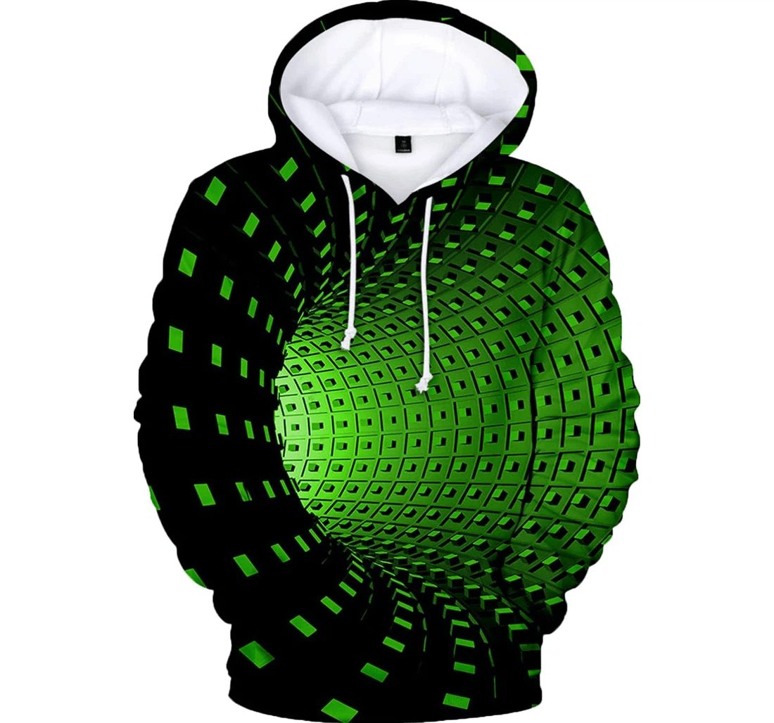 Personalized Autumn Winter Men's Sweater Top Lightweight - 3D Printed Pullover Hoodie