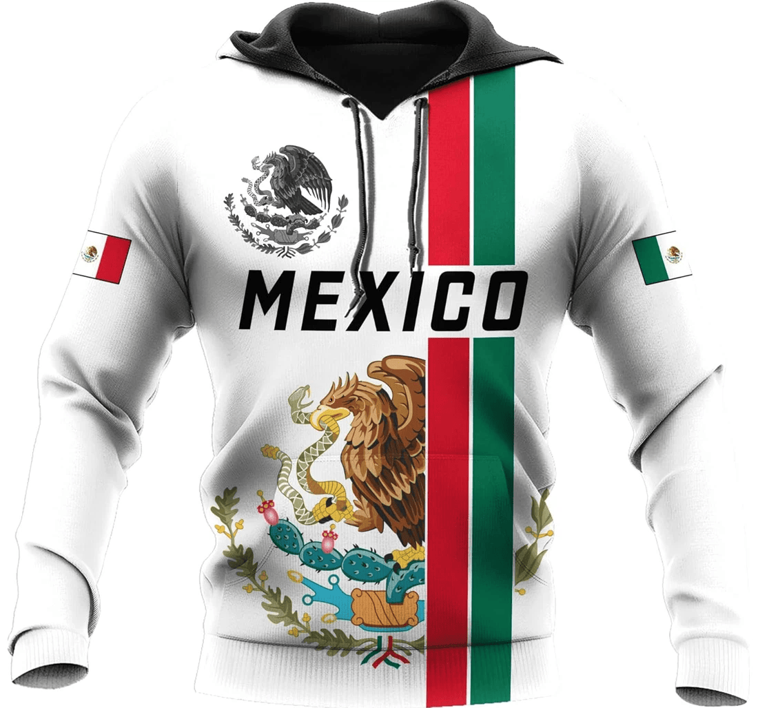 Personalized Name Mexican Customized Mexican Mexican Hd - 3D Printed Pullover Hoodie