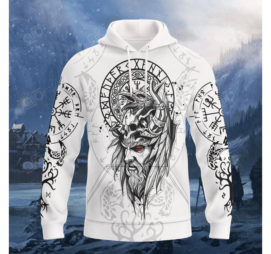 Personalized Viking - 3D Printed Pullover Hoodie