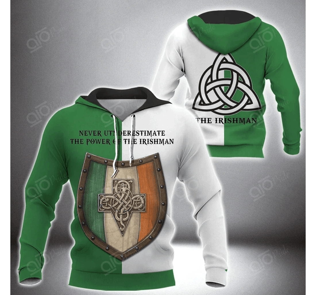 Personalized Irishman - 3D Printed Pullover Hoodie