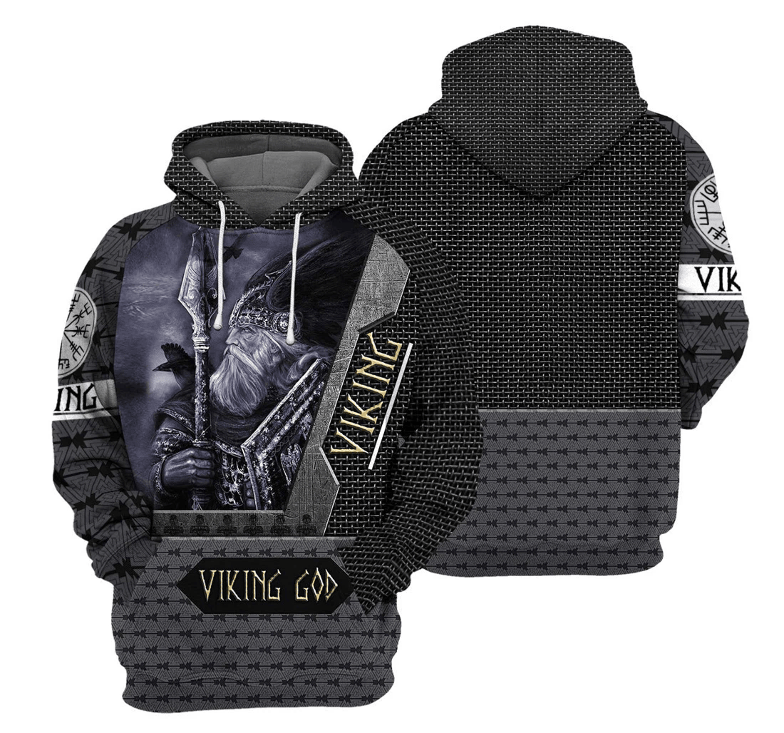Personalized Viking - 3D Printed Pullover Hoodie