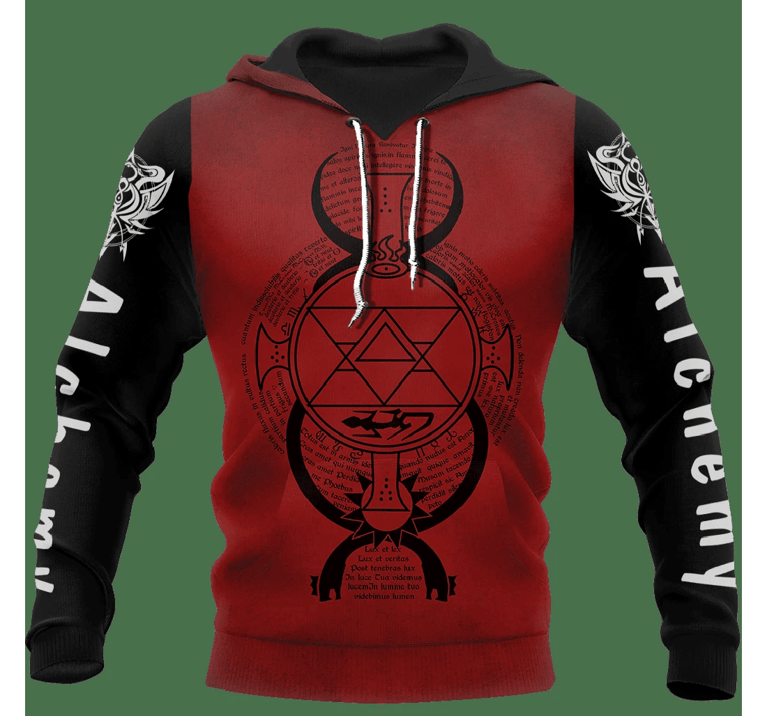 Personalized Alchemy - 3D Printed Pullover Hoodie