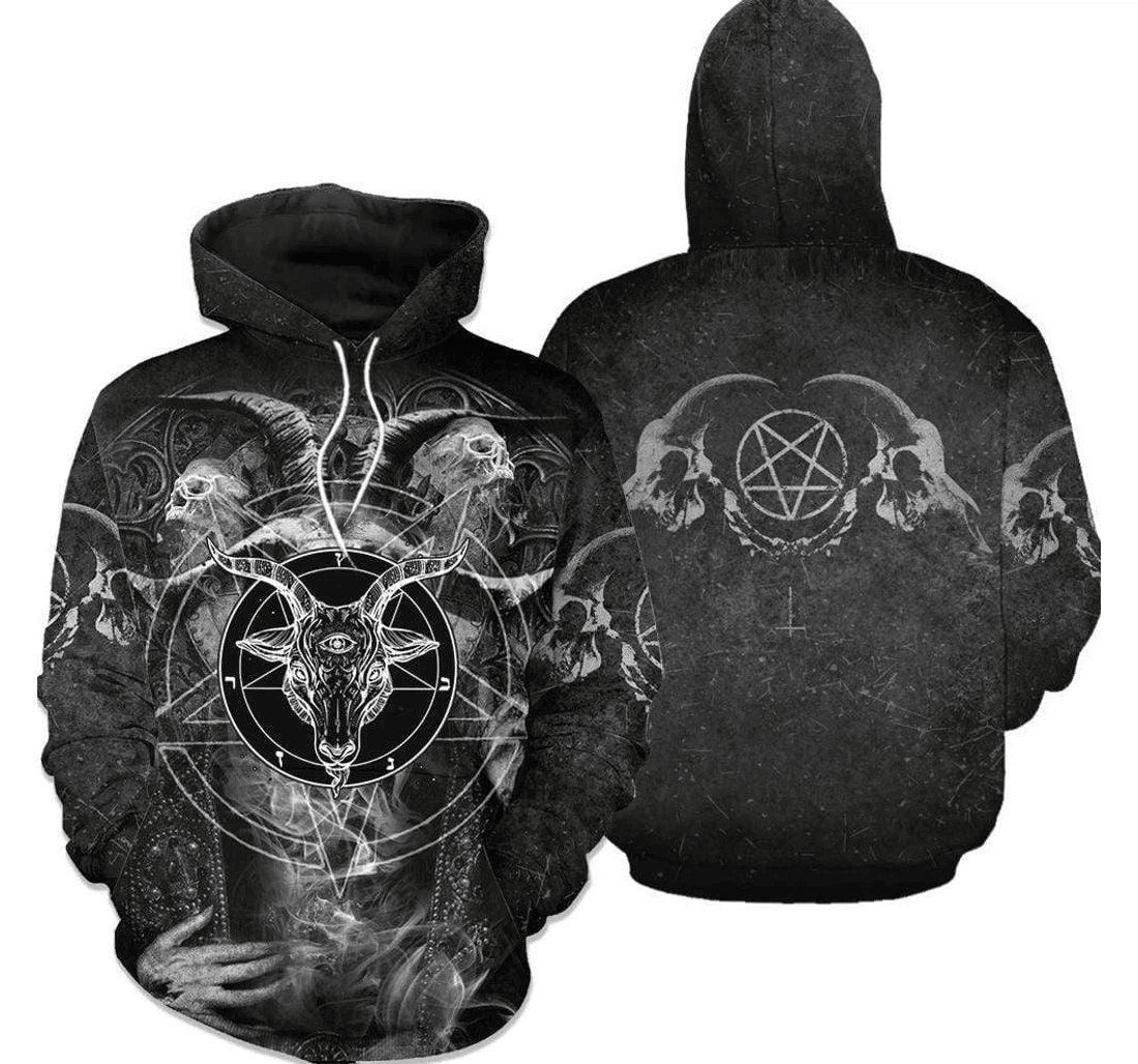 Personalized Satanic - 3D Printed Pullover Hoodie