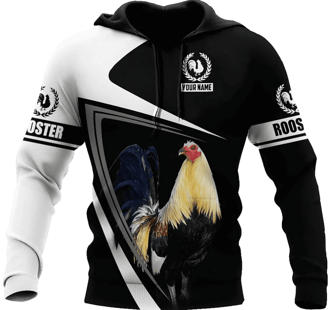 Personalized Rooster Shirts Hd - 3D Printed Pullover Hoodie