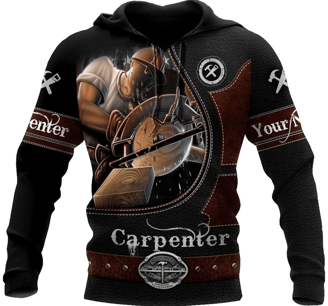 Personalized Name Carpenter Shirts Hd - 3D Printed Pullover Hoodie