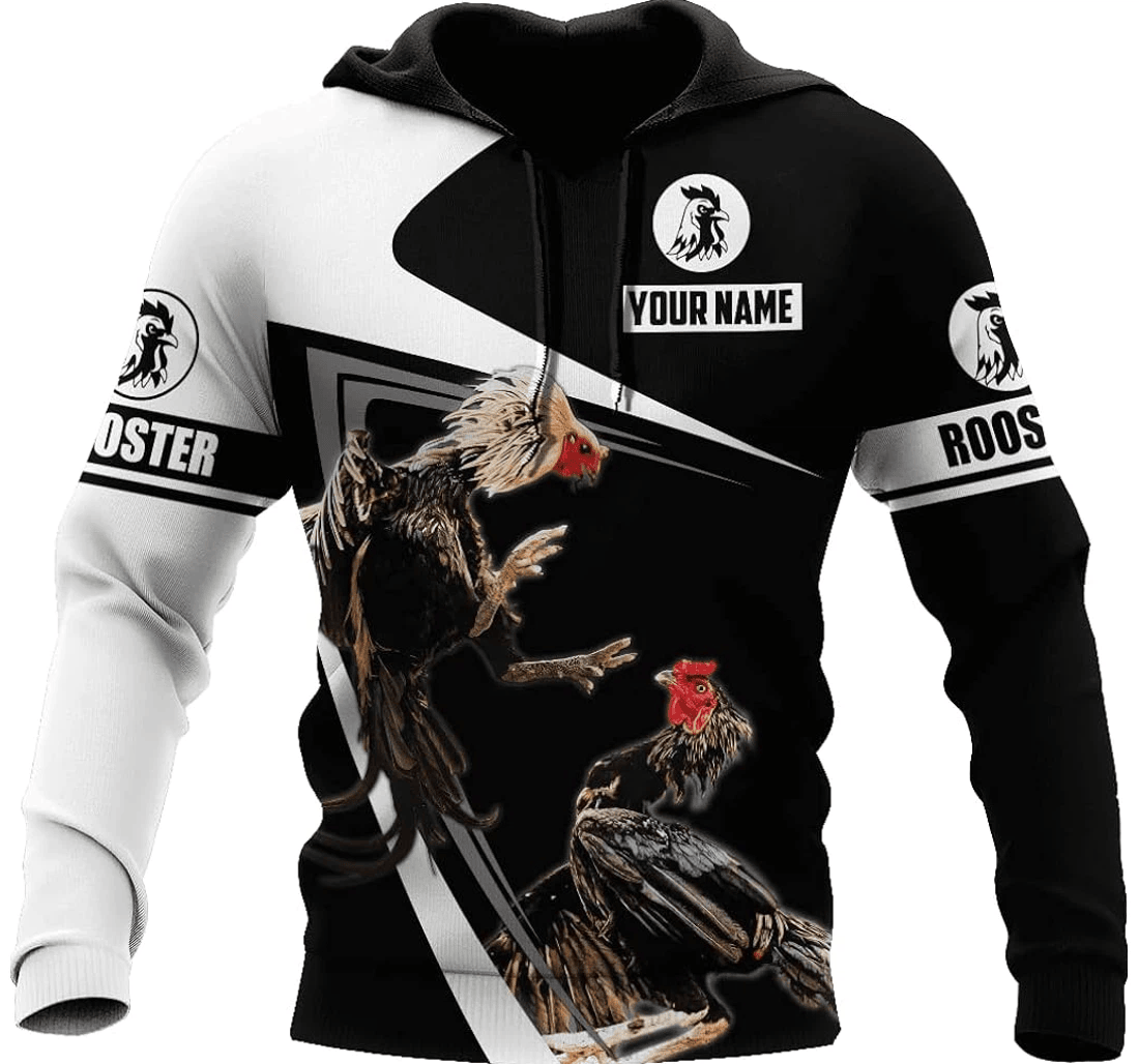 Personalized Rooster Shirts Hd - 3D Printed Pullover Hoodie