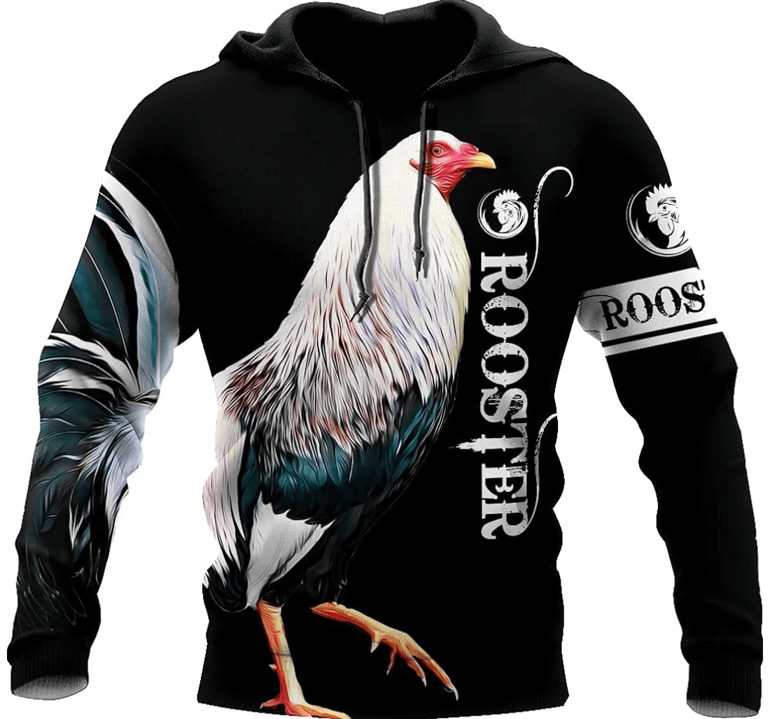 Personalized Rooster Shirts Hd - 3D Printed Pullover Hoodie