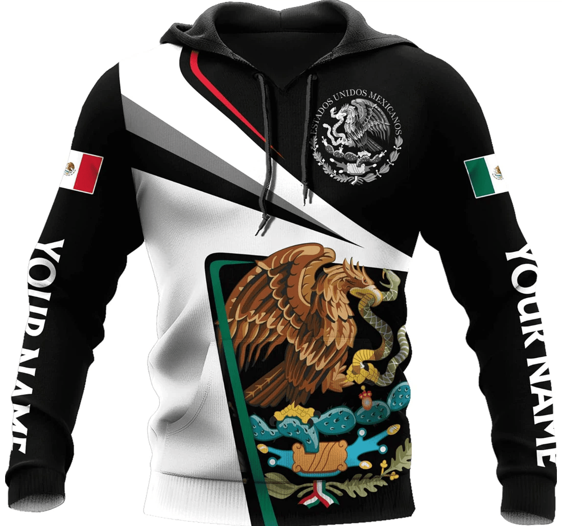 Personalized Name Mexico Shirts Hd - 3D Printed Pullover Hoodie