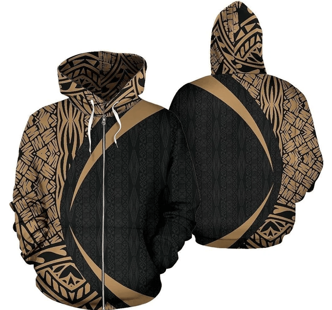 Personalized Polynesian - 3D Printed Pullover Hoodie