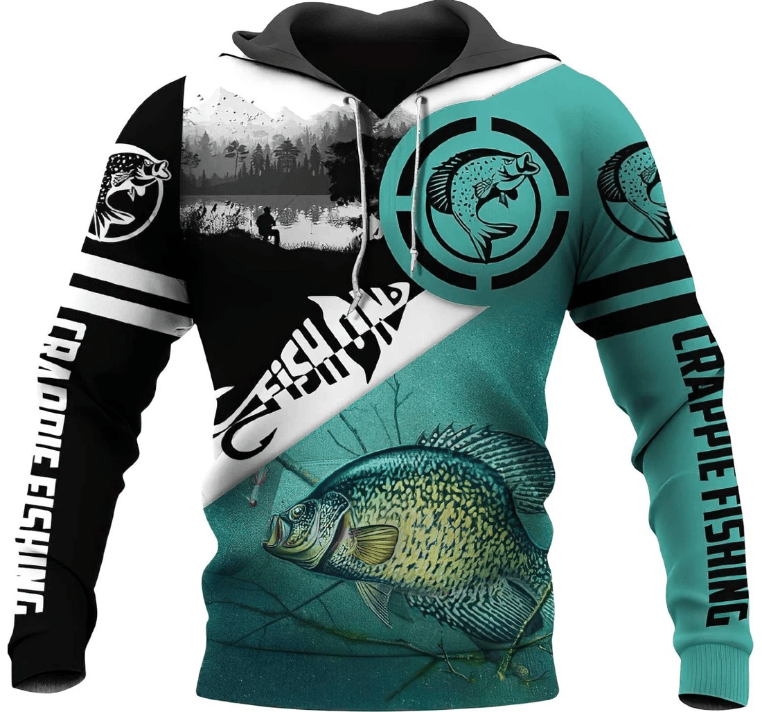 Personalized Bass Fishing Hunting Harajuku Hdm - 3D Printed Pullover Hoodie
