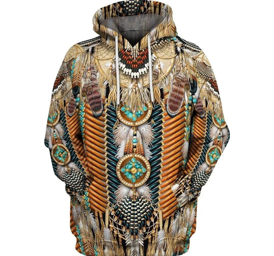 Personalized Dreamcatcher Native American Culture Hawaiian - 3D Printed Pullover Hoodie