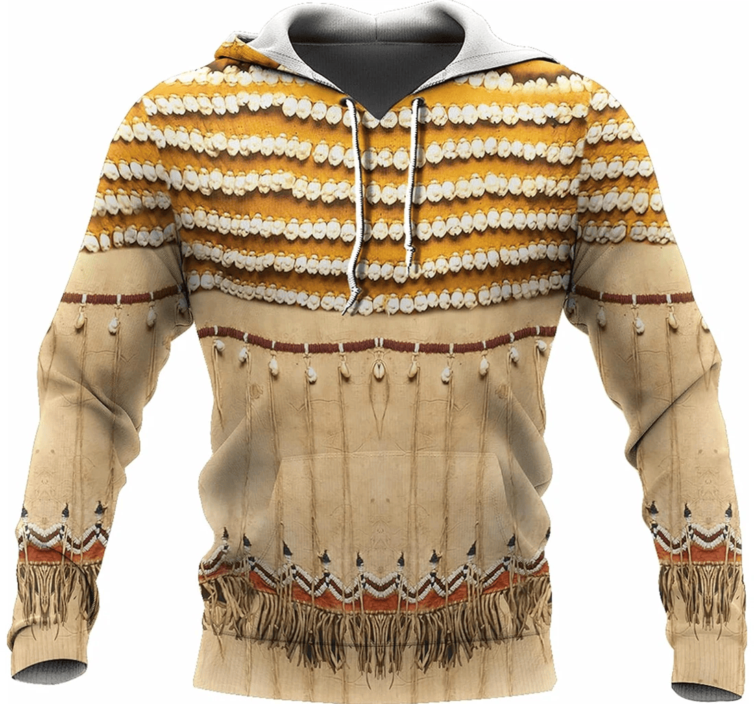 Personalized Native American Patterns Culture Hawaiian - 3D Printed Pullover Hoodie