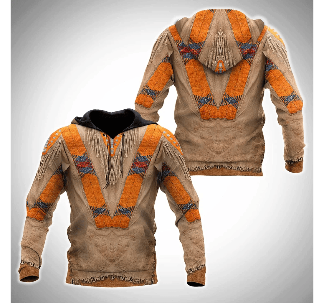 Personalized Native American Patterns Culture Hawaiian - 3D Printed Pullover Hoodie