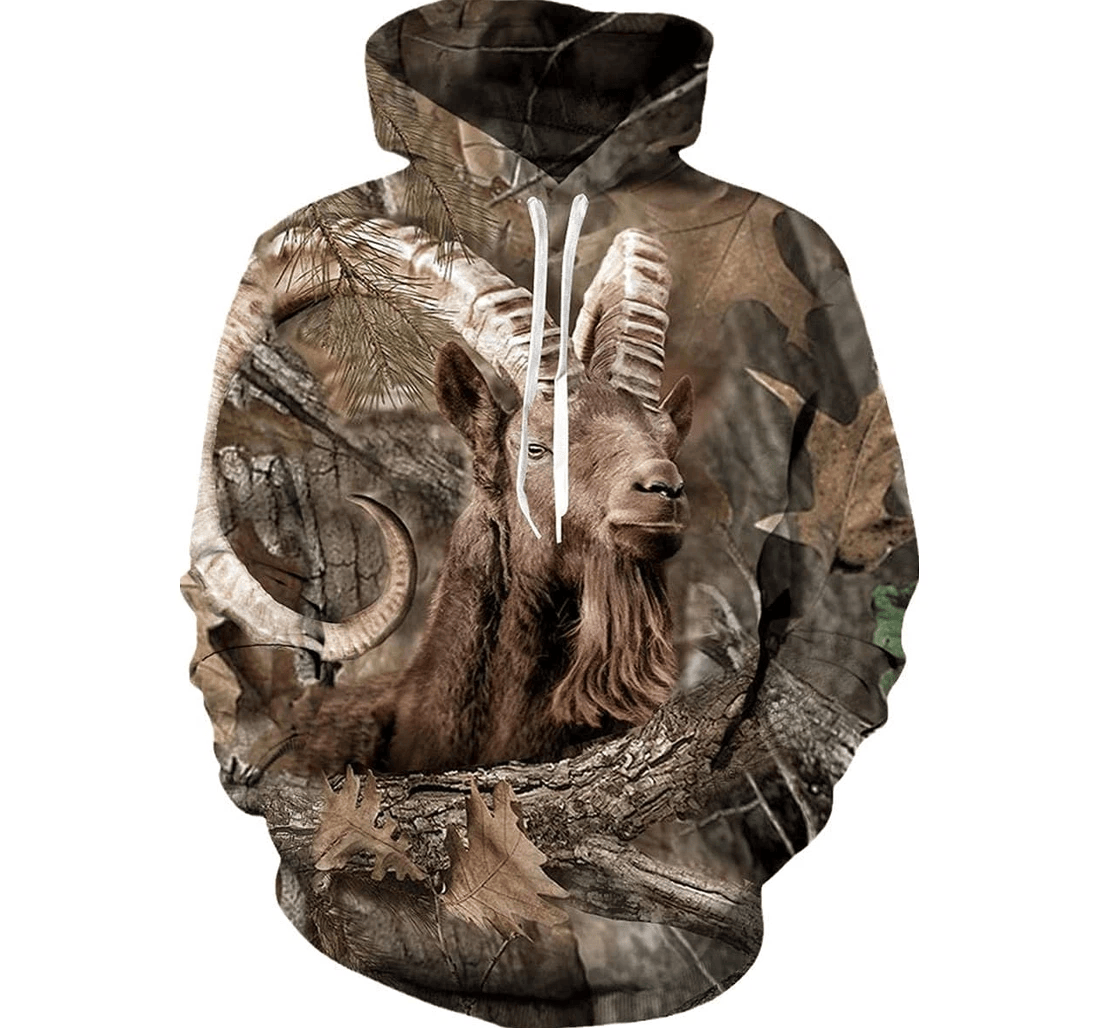 Personalized Hunting Animals Wild Boar Sportswear - 3D Printed Pullover Hoodie