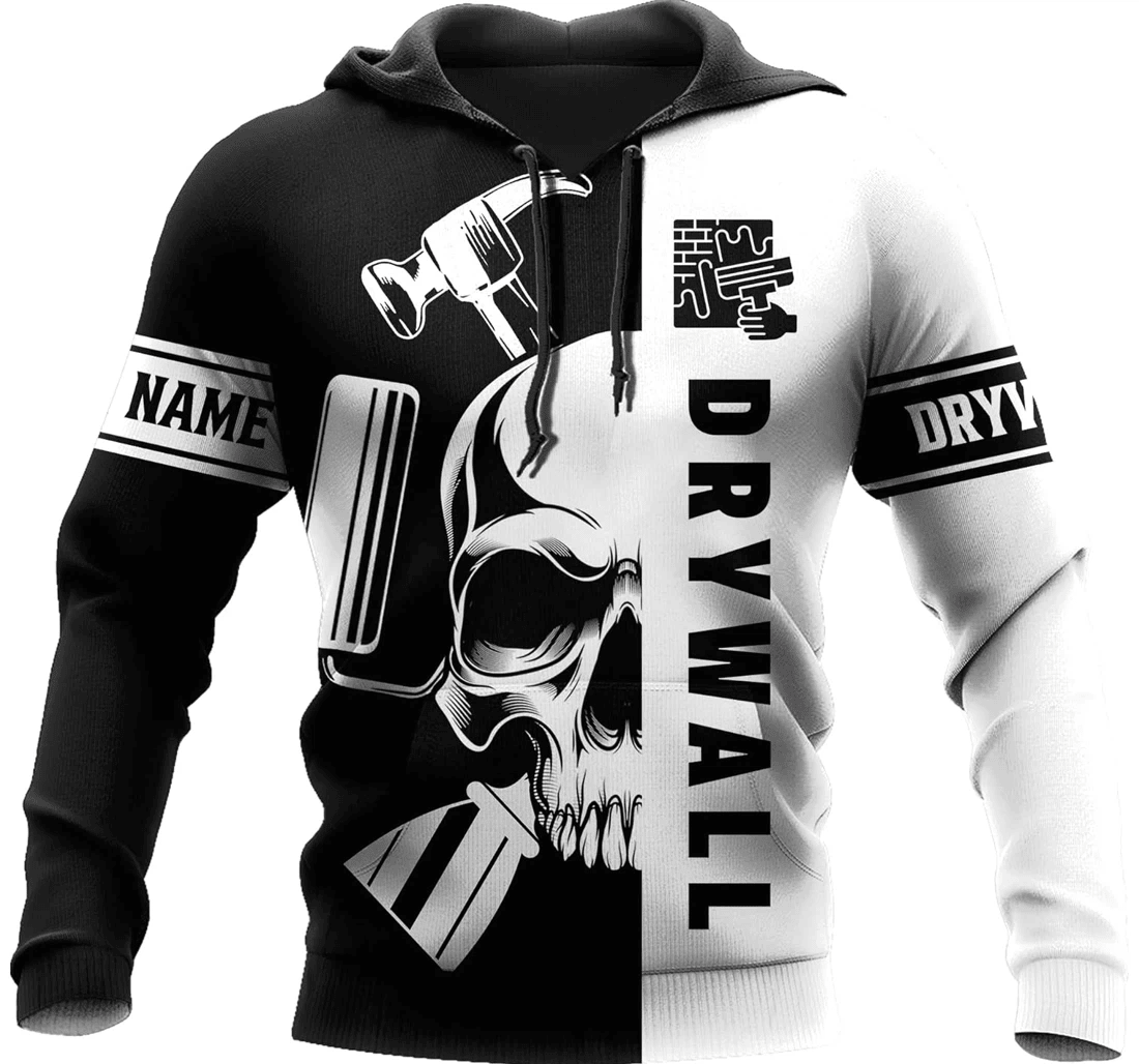 Personalized Drywall Birthday Series - 3D Printed Pullover Hoodie