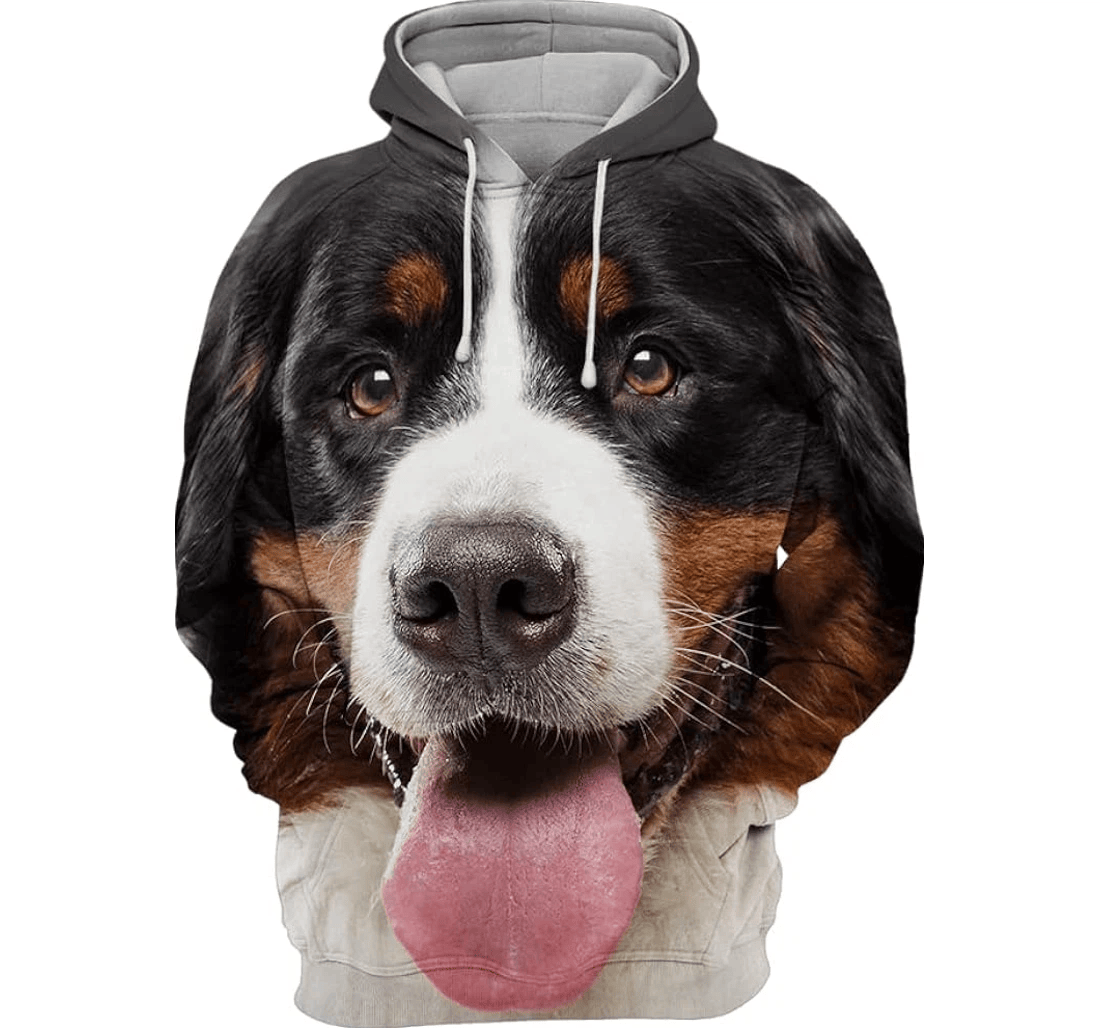 Personalized Dog Face Dog Pet Lover To - 3D Printed Pullover Hoodie