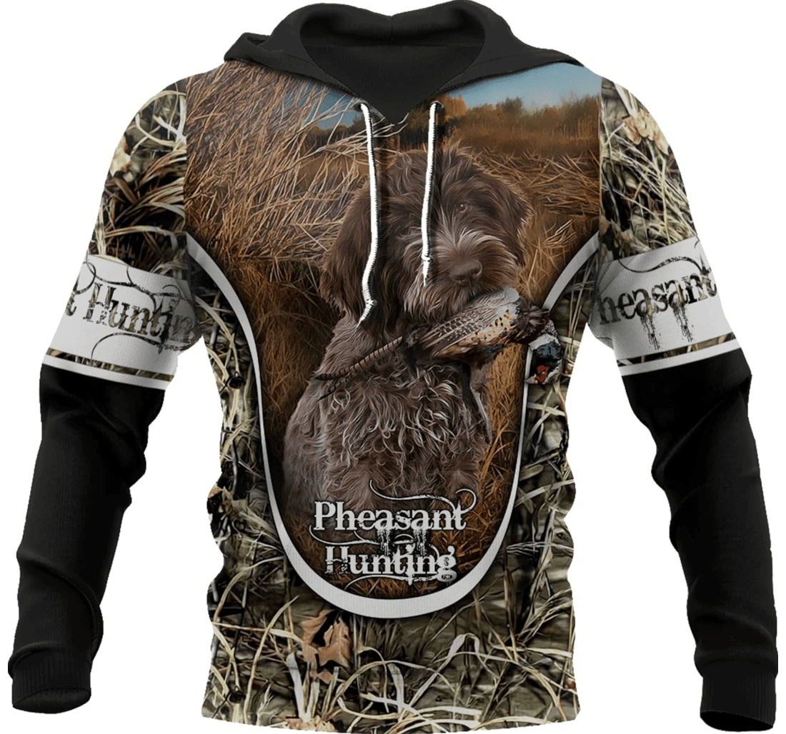 Personalized Pheasant Hunting Birthday Hunting - 3D Printed Pullover Hoodie