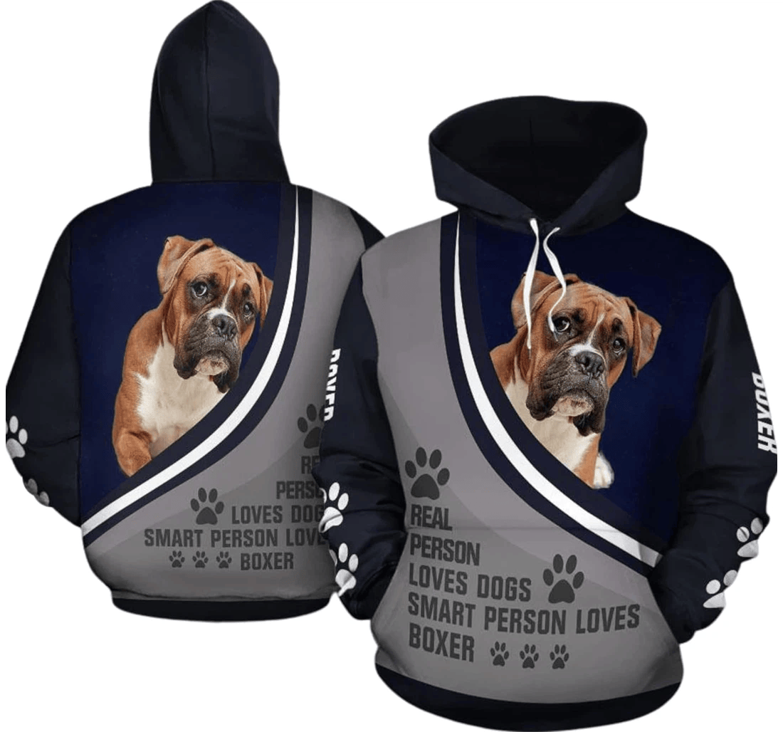 Personalized Blue Pets Birthday Pet Lovers - 3D Printed Pullover Hoodie