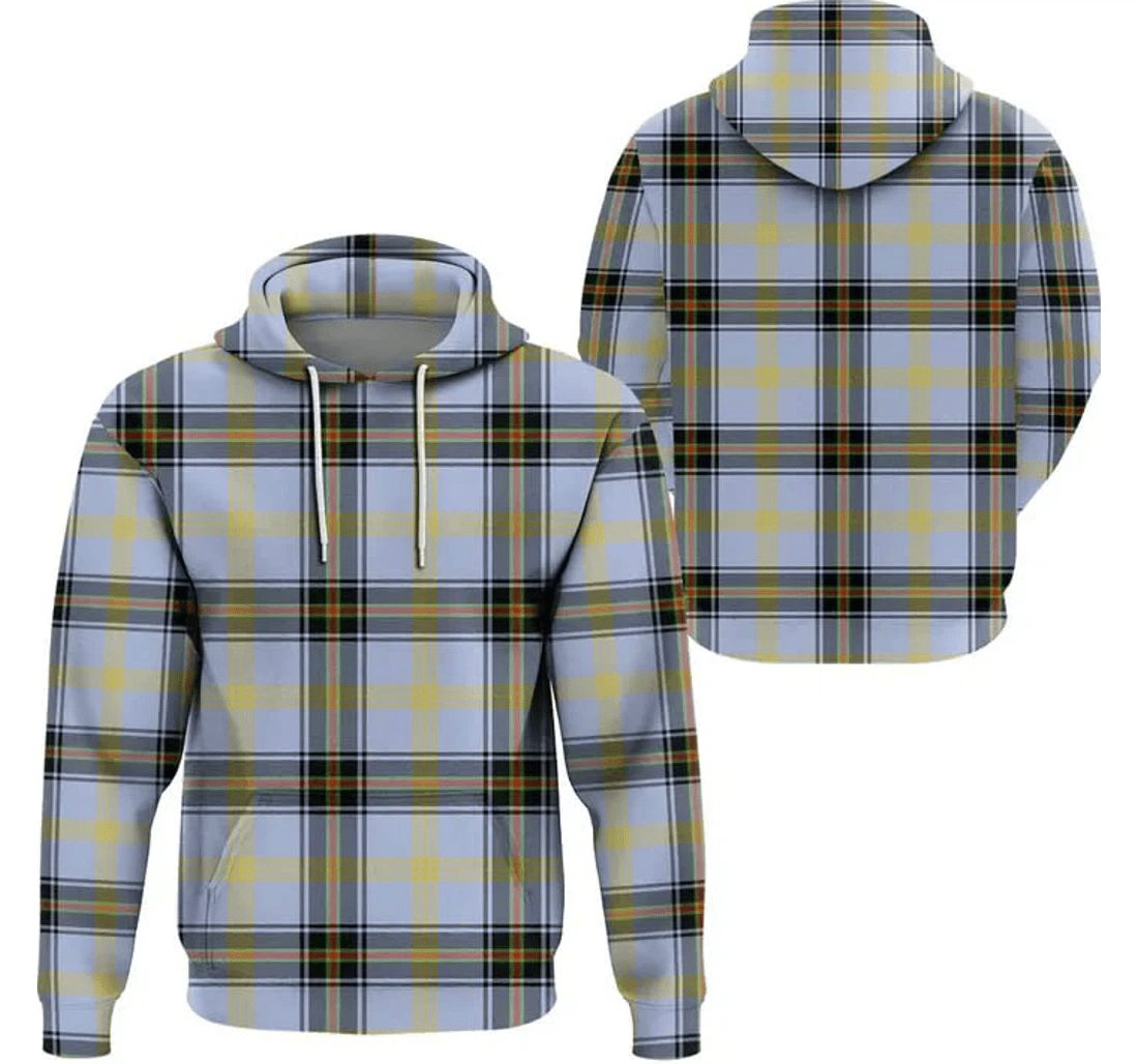 Personalized Men's Plaid Tartan Plaid To - 3D Printed Pullover Hoodie