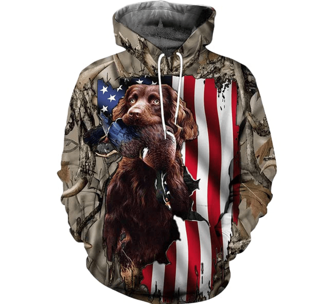 Personalized Dogs Hunting Dog Pet Lover To - 3D Printed Pullover Hoodie