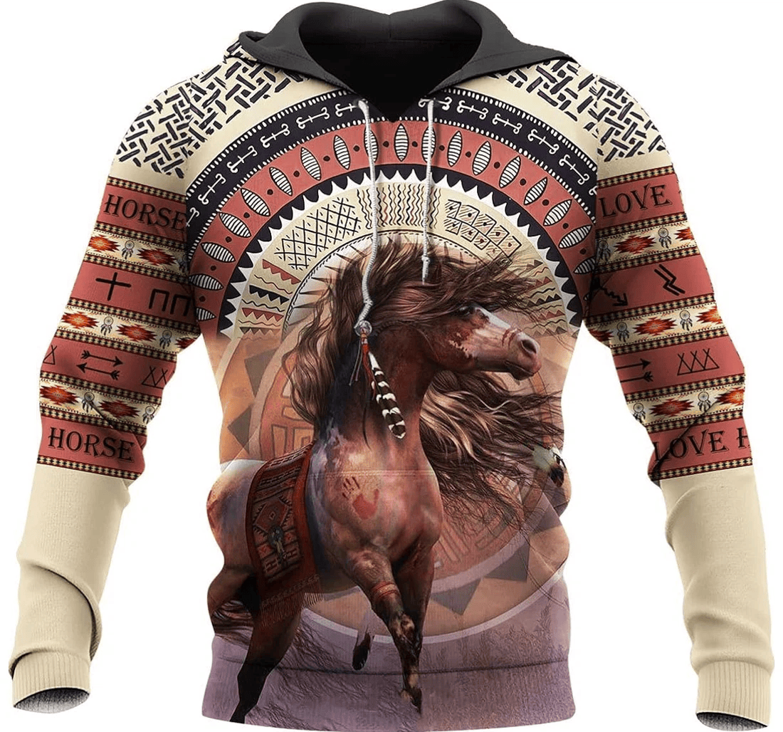 Personalized Dreamcatcher Wolf Native American Southwest Tribal Sweaters Hoody - 3D Printed Pullover Hoodie