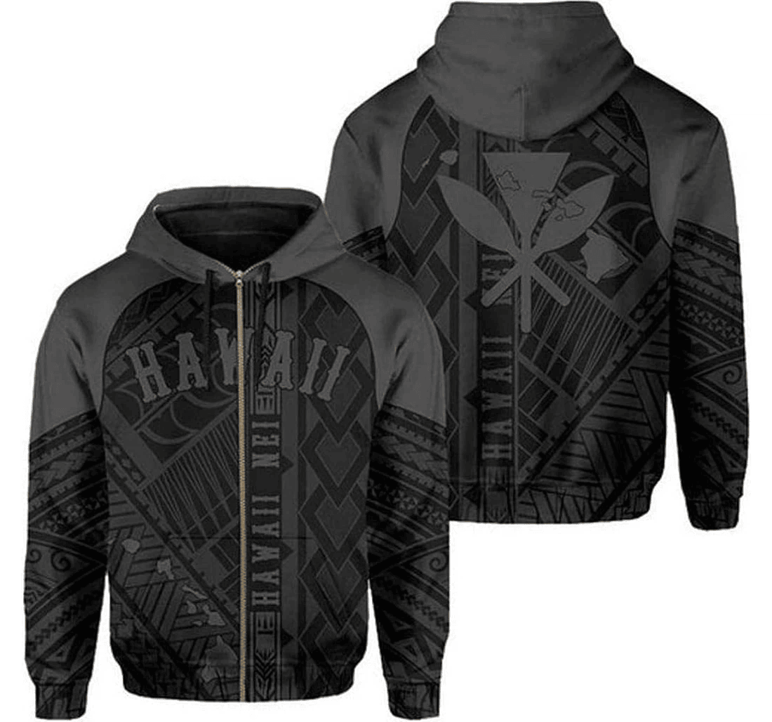 Personalized Hawaii Nei Polynesian Father Day - 3D Printed Pullover Hoodie