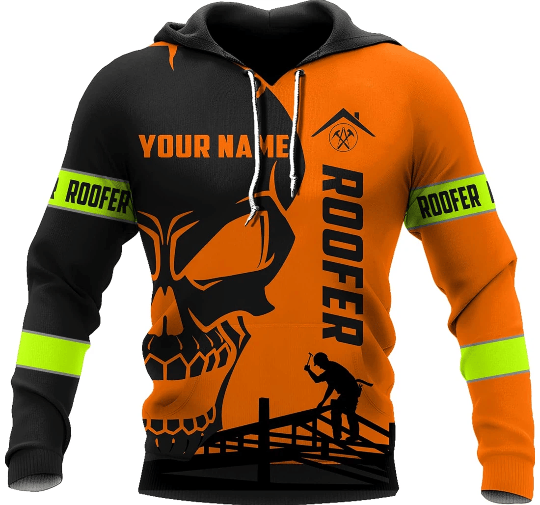 Personalized Roofer Birthday Series - 3D Printed Pullover Hoodie