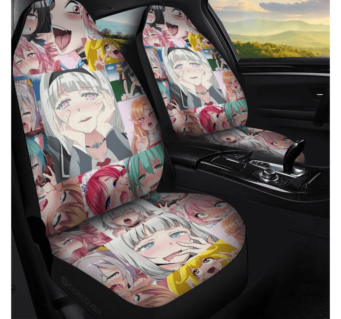 Personalized Shimoneta Anna Nishikinomiya Custom Universal Front Car Seat Cover