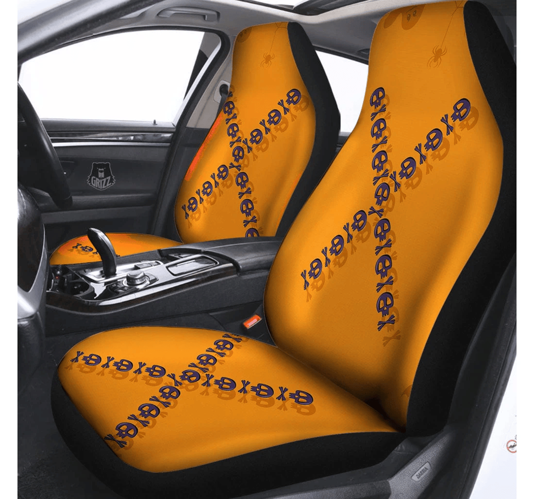 Personalized Halloween Universal Front Car Seat Cover