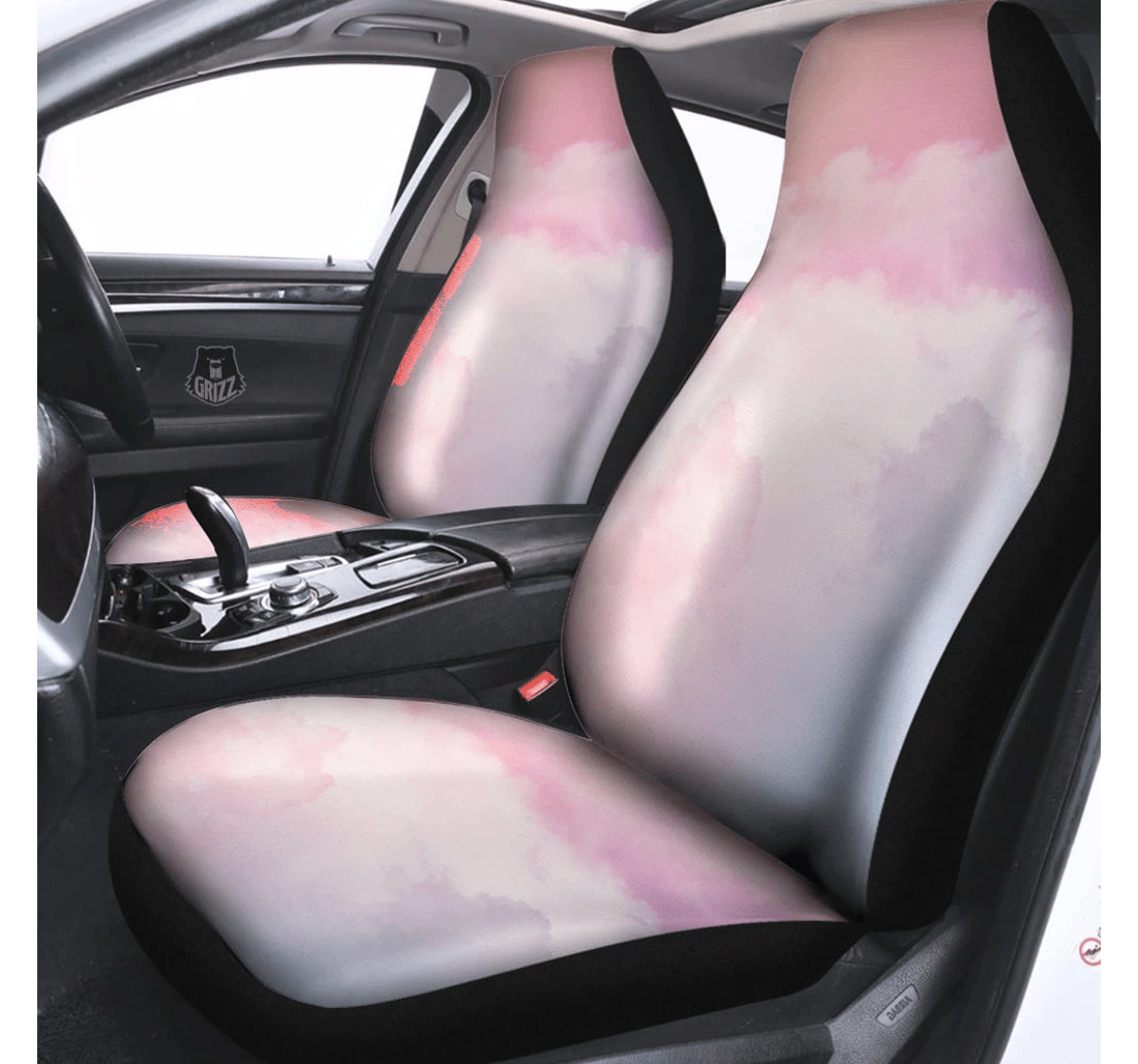 Personalized Cloud Coloful Universal Front Car Seat Cover