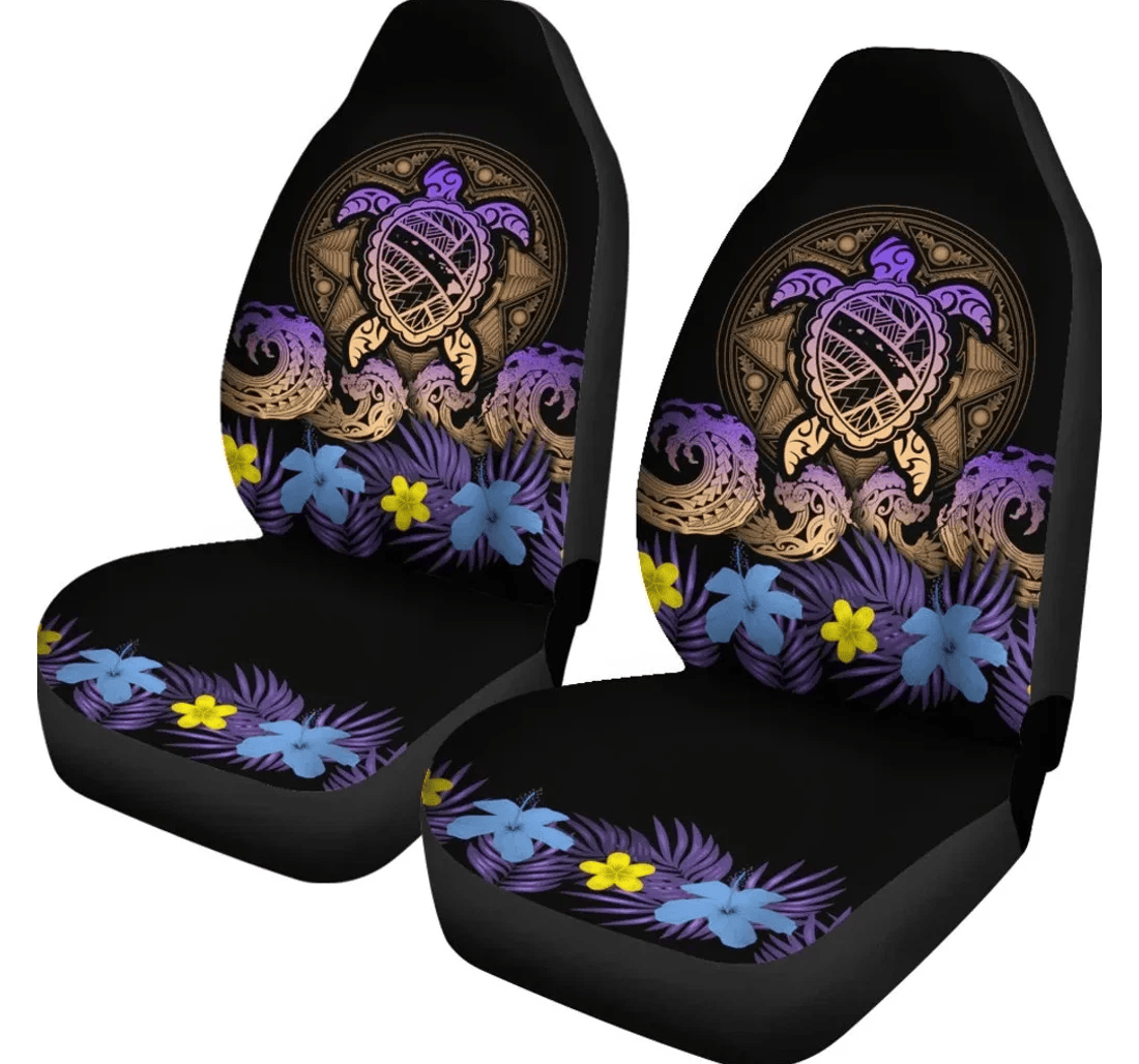 Accessory Hawaii Turtle Polynesian Gold Kuly Style Ah J4 Universal Front Car Seat Cover