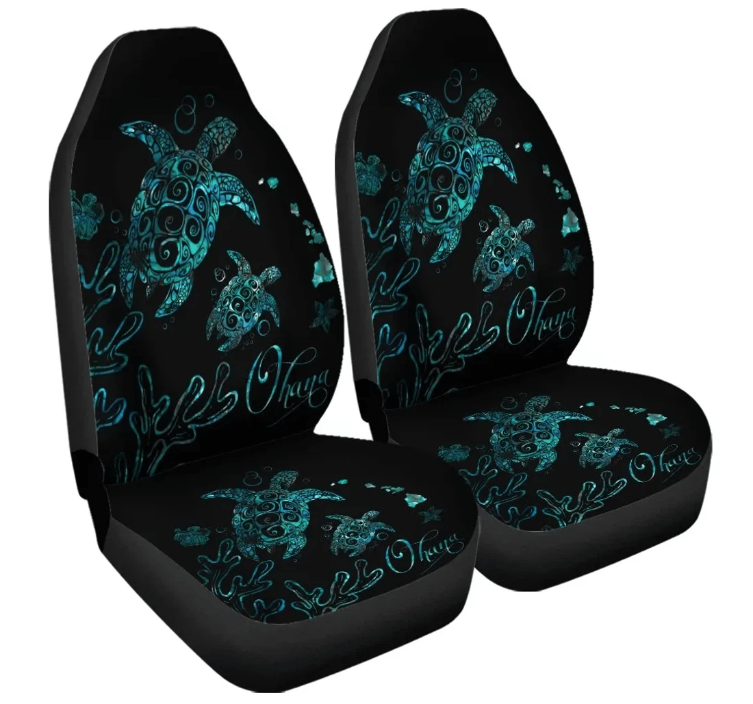 Accessory Hawaii Turtle Ohana Paua Shell Ah J4r Universal Front Car Seat Cover