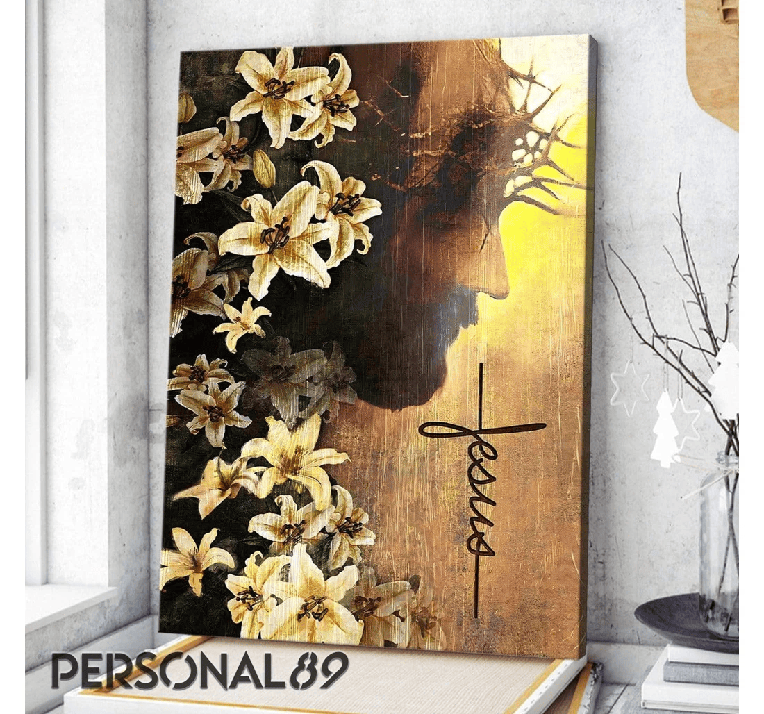 Poster, Canvas - Invite The Lord Into Your Crying And Allow Him To Provide Comfort Strength And Healing Matte Print Framed Wall Art