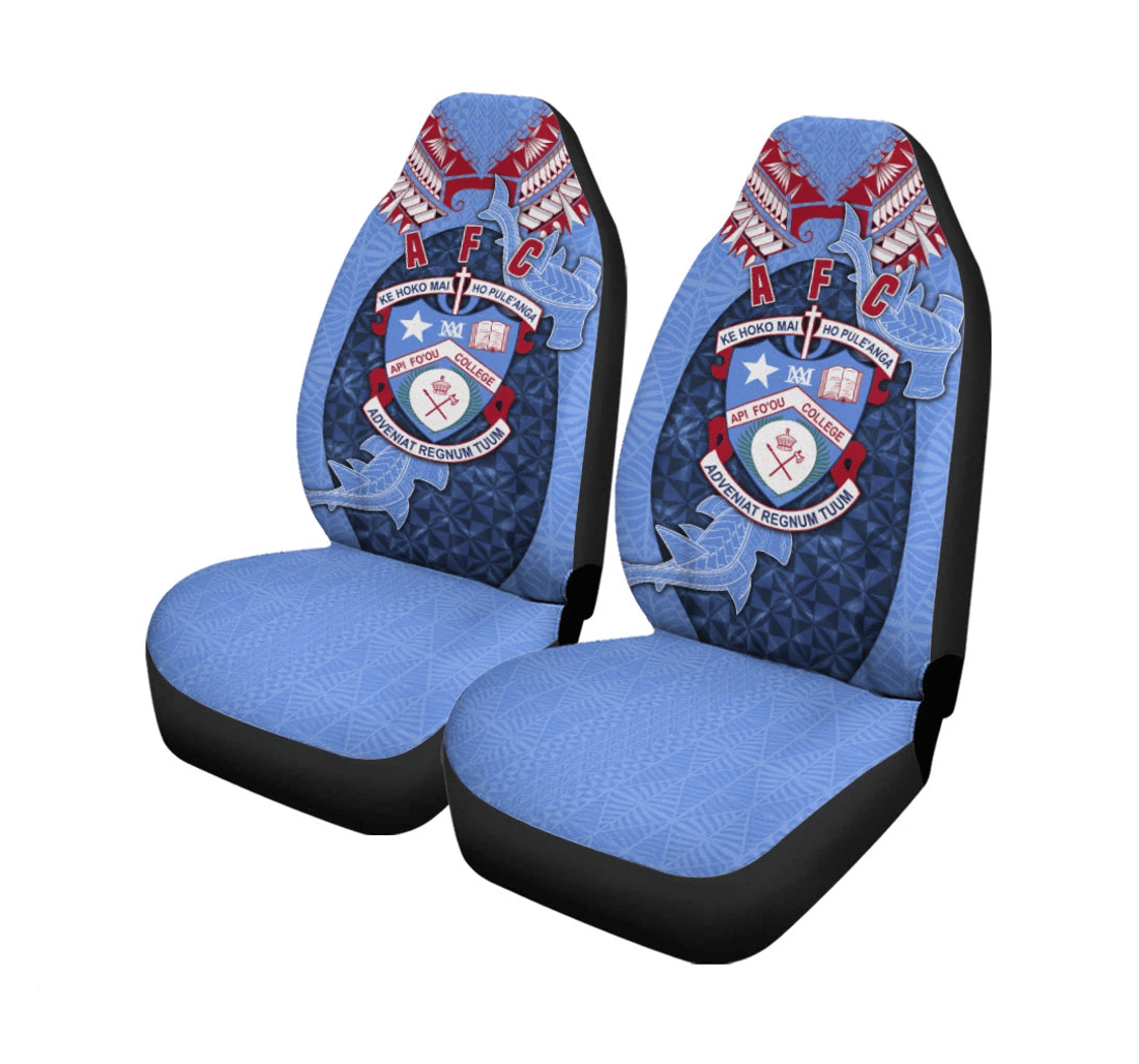 Tonga Apifo'ou College Special Style Universal Front Car Seat Cover