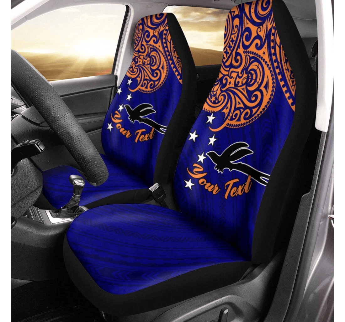 Custom Papua New Guinea New Ireland Pride Universal Front Car Seat Cover