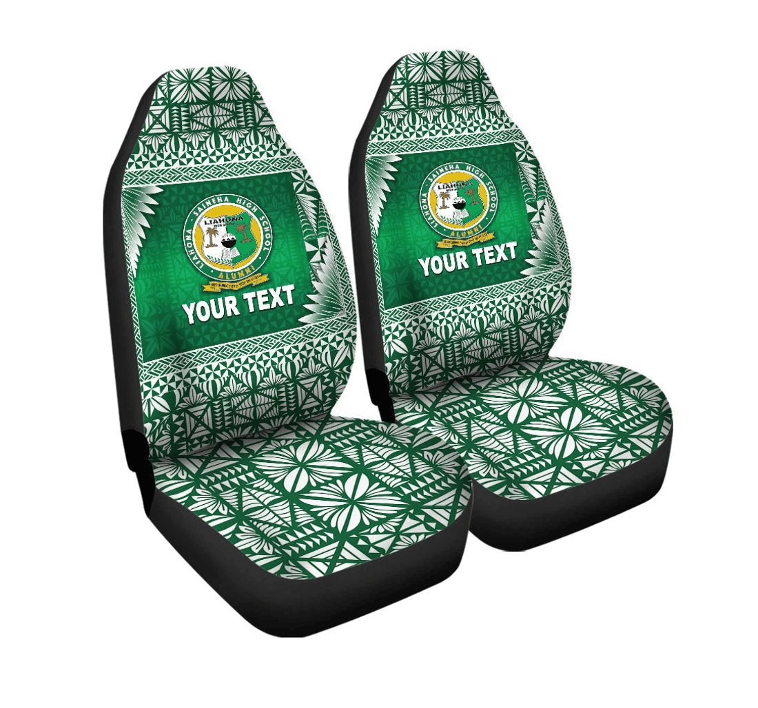 Custom Tonga Liahona High School Coversmplified Version Universal Front Car Seat Cover