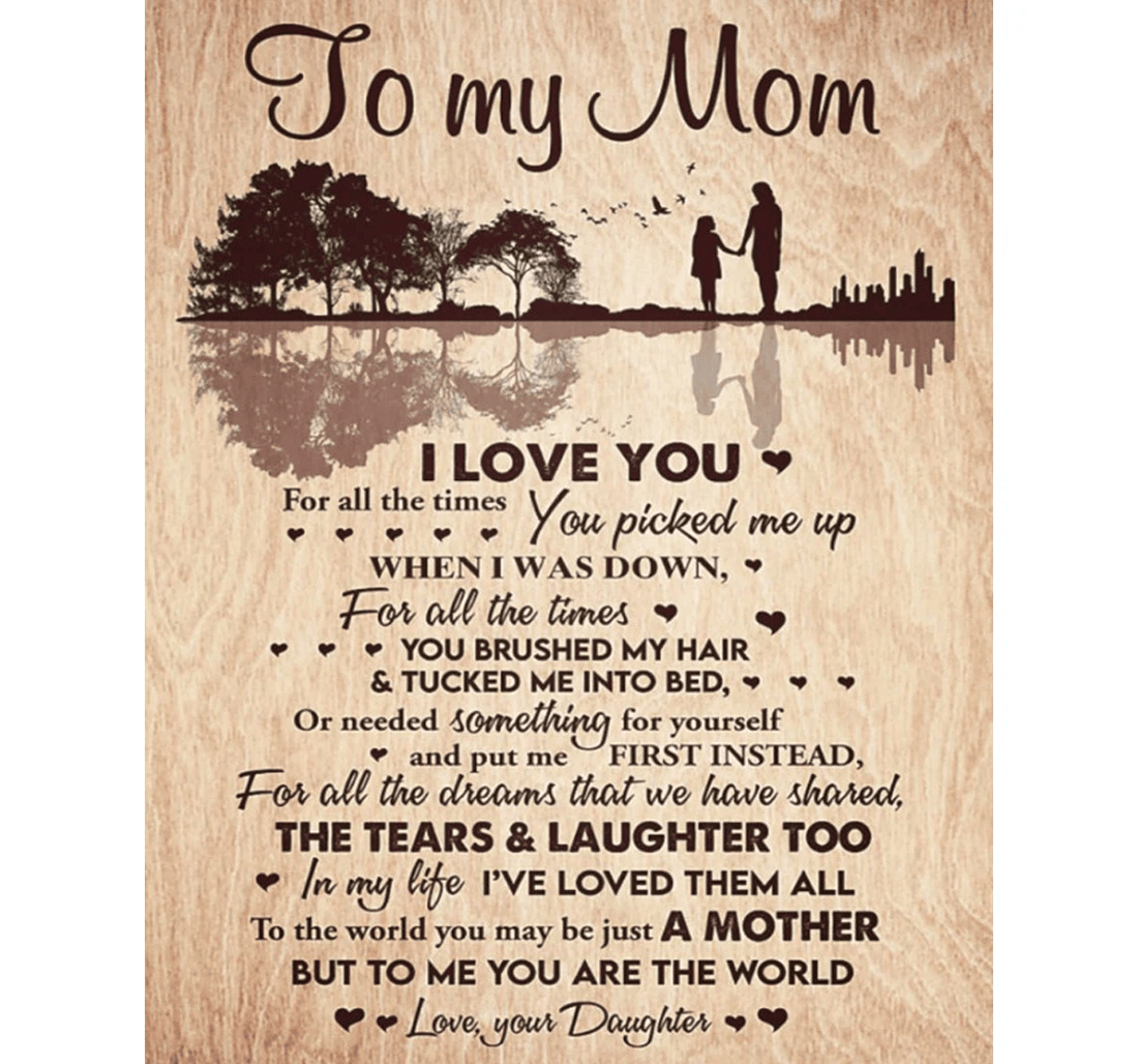 Poster, Canvas - Happy Mother's Day Mother 0321 Print Framed Wall Art