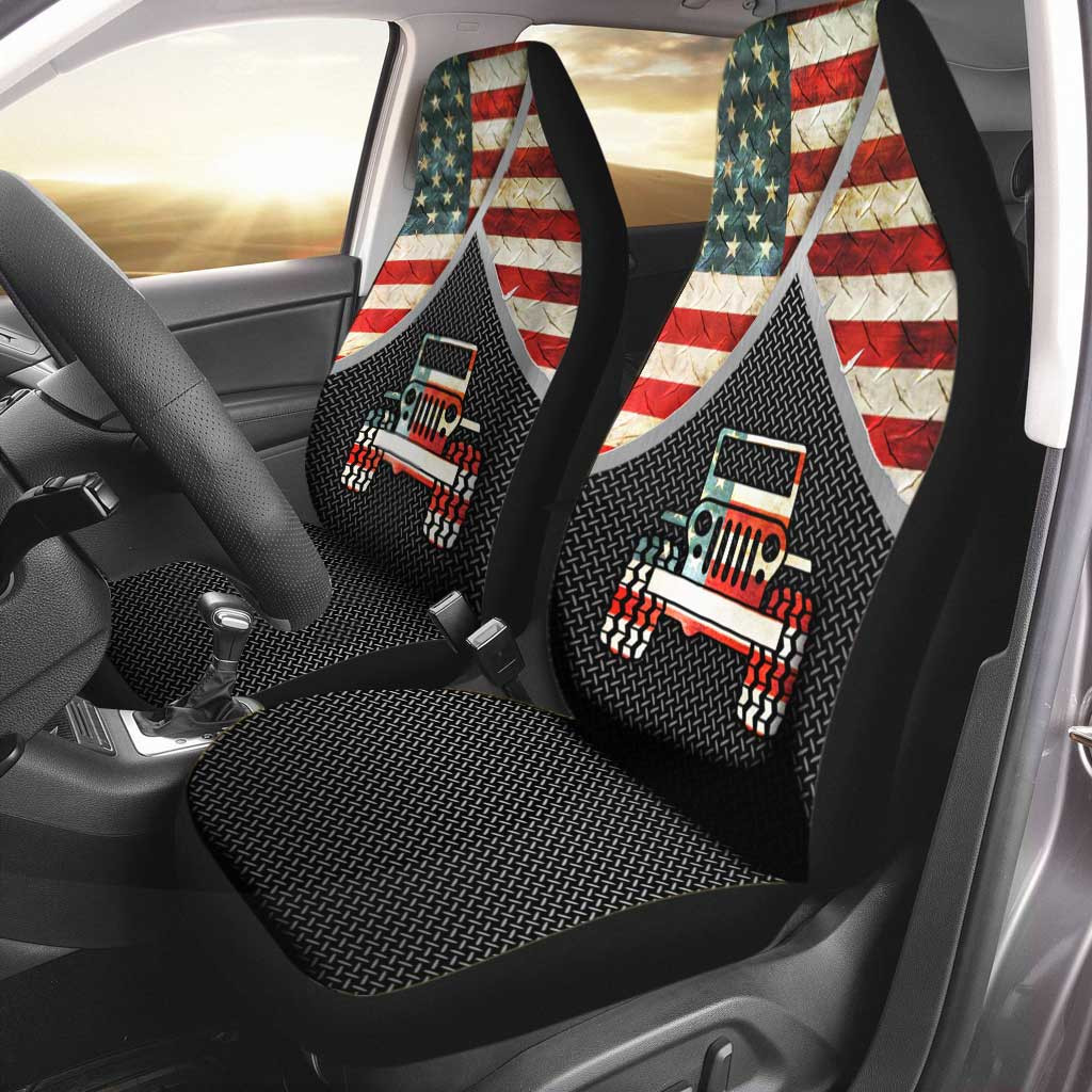 Personalized My My Life Independence Universal Front Car Seat Cover