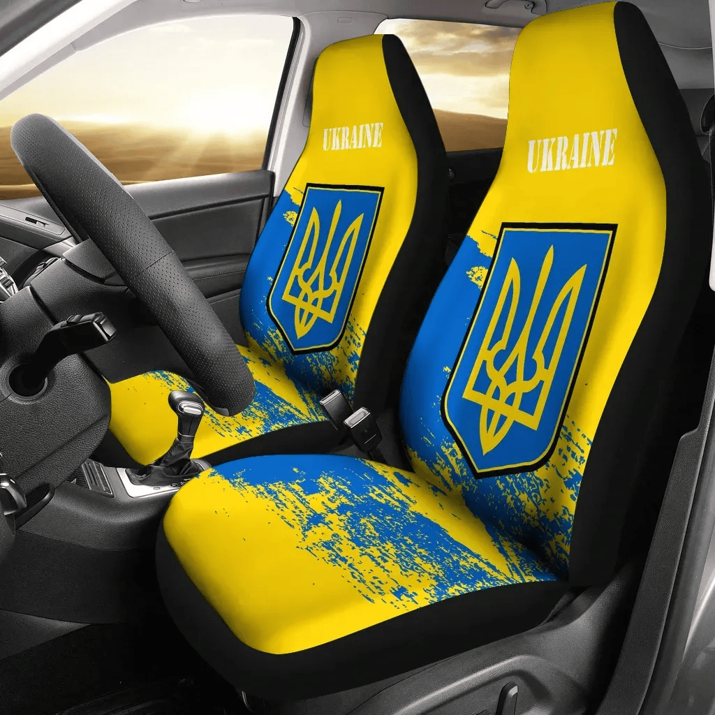 Personalized Ukraine Special A Universal Front Car Seat Cover