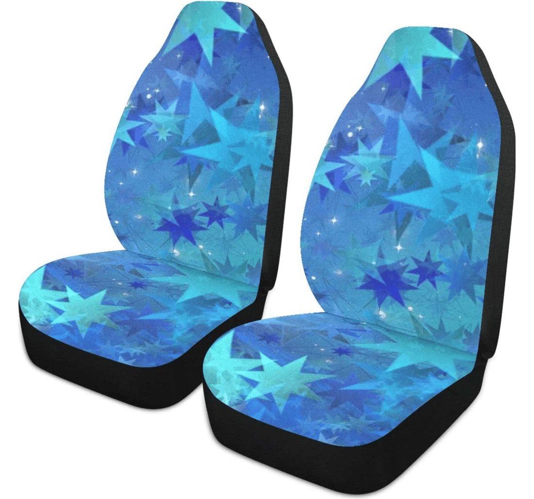 Christmas Star Advent Christmas Universal Front Car Seat Cover